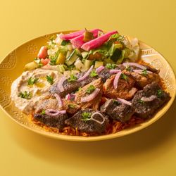 Mix grill of 3 meats (Kofta, Chicken, steak)