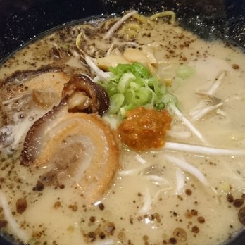Karai Ramen + Handroll - Karai Ramen w/pork chashu sooooooo good - Ramen Near Me - Springfield, Missouri