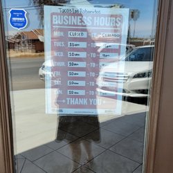 Tacos Los Rabanitos - Biz hours, closed on Mondays