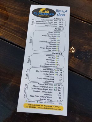 Menu photo 8 The Floribbean St. Petersburg, FL Menu photo 8 The Floribbean St. Petersburg, FL