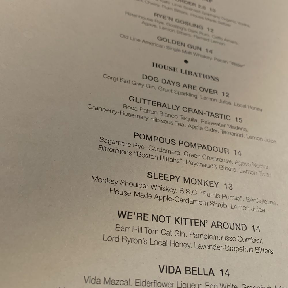 Gunther & Co - drink menu! - Seafood Near Me - Baltimore, Maryland Gunther & Co - drink menu! - Seafood Near Me - Baltimore, Maryland
