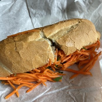 Kitten and Pinky - $7.50 BBQ pork banh mi was so fresh and delicious! - Vietnamese Near Me - Pacifica, California Kitten and Pinky - $7.50 BBQ pork banh mi was so fresh and delicious! - Vietnamese Near Me - Pacifica, California
