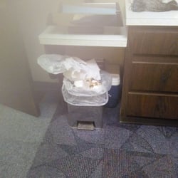 Trash running over