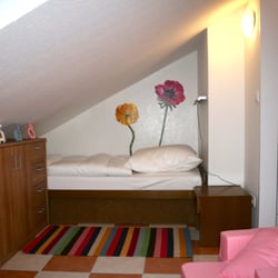 Ferienwohnung Inselblick - Schlafraum mit 2 Einzelbetten