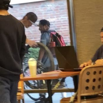 Starbucks - Tweakers who sit outside and horde all the tables with belongings. - Coffee & Tea Near Me - Santa Ana, California Starbucks - Tweakers who sit outside and horde all the tables with belongings. - Coffee & Tea Near Me - Santa Ana, California