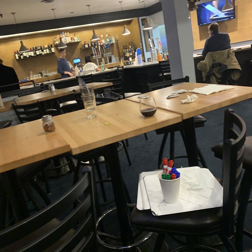 Blue Moose Pizza - We ended up putting our dirty dishes on the empty table next to us since they never got cleaned up. - Pizza Near Me - Avon, Colorado Blue Moose Pizza - We ended up putting our dirty dishes on the empty table next to us since they never got cleaned up. - Pizza Near Me - Avon, Colorado