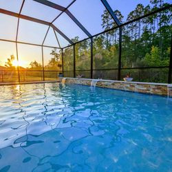 Backyard Innovations Pools - Golden Hour Oasis!