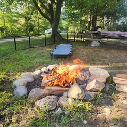 White Memorial Family Campground - Campfire