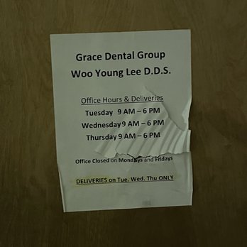 Grace Dental Group - Office hours as of July 5th 2021 - General Dentistry Near Me - San Francisco, California Grace Dental Group - Office hours as of July 5th 2021 - General Dentistry Near Me - San Francisco, California