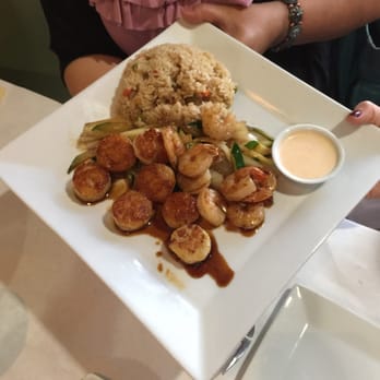 Wasabi's Fusion - Teriyaki Shrimp and Scallops - Japanese Near Me - Pooler, Georgia