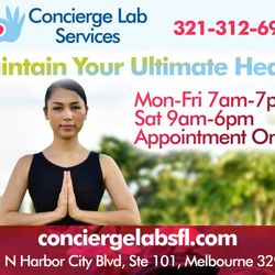 Concierge Lab Services - Concierge Lab Services is there for you to help you maintain your health. We offer professional and personal attention to your testing needs