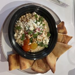 Layered hummus dip Layered hummus dip