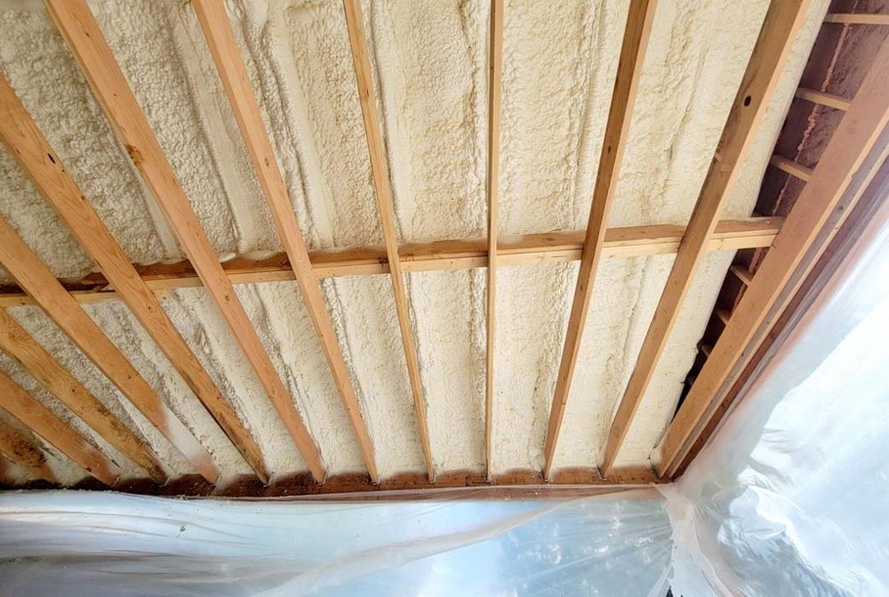 Slide of A-TECS Spray Foam