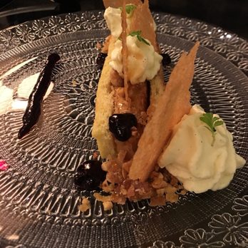 Del Mar - Tarta Santiago - Galician almond cake with nougat, huckleberry, Austrian Chestnut Honey. - Spanish Near Me - Washington, DC, District of Columbia