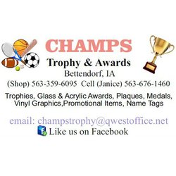 Champs Trophy & Awards