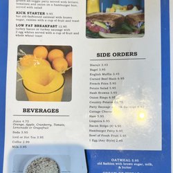 Old Mill Cafe - Menu