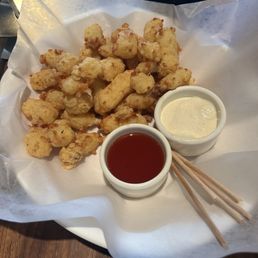 Wisconsin Cheese Curds! Lovely as Green Bay Packers fan.