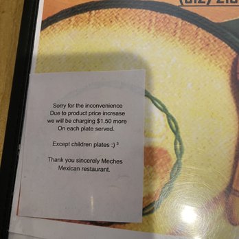 Meches Mexican Restaurant - Inflation hits - Mexican Near Me - Del Valle, Texas Meches Mexican Restaurant - Inflation hits - Mexican Near Me - Del Valle, Texas