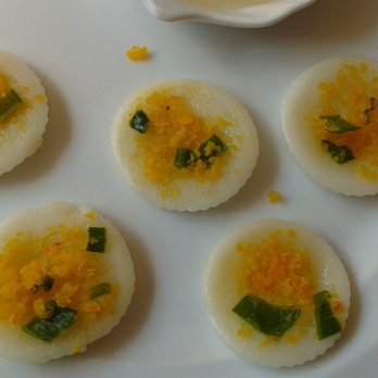 Vietrice - gedämpfte Reiskuchen mit getrockneten Shrimps - Vietnamese Near Me - Frankfurt, HE Vietrice - gedämpfte Reiskuchen mit getrockneten Shrimps - Vietnamese Near Me - Frankfurt, HE