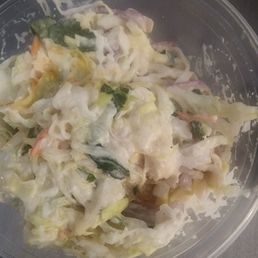 Spoiled coleslaw
