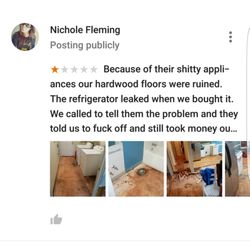 This is the review I wrote on Google that they had taken down because they didn't want anyone to see it.