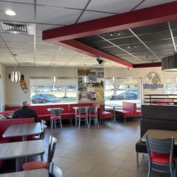 Cook Out - Inside dining area