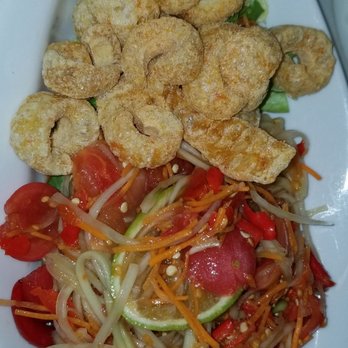 ThaiMo - PAPAYA SALAD YUMMY!! - Thai Near Me - Brussels, BRU