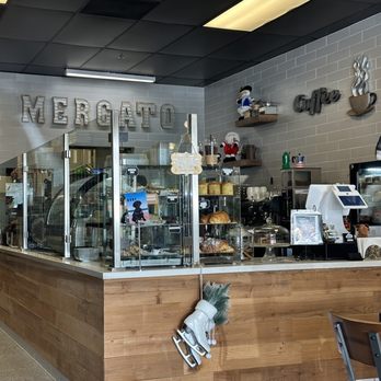 Caffe Mercato - Main counter with pastries - Cafes Near Me - Menifee, California