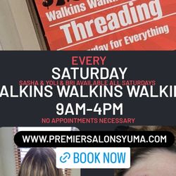 Yuma's Eyebrow Threading and Microblading by Karina - We Are Open Every Saturday 9am-4pm Walkins Walkins Walkins No Appointments Necessary.... Www.premiersalonsyuma.com