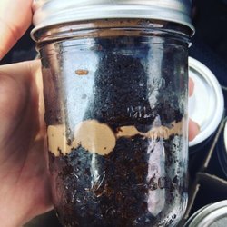 The Jar Bar Bakery - Mocha cake jar