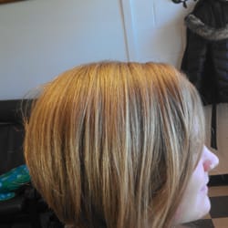 Hazel Beauty Bar - Sweet asymmetrical haircut- longer side