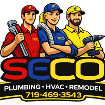 SECO Plumbing, Heating & Remodeling Services - New Company Logo - Plumbing Near Me SECO Plumbing, Heating & Remodeling Services - New Company Logo - Plumbing Near Me