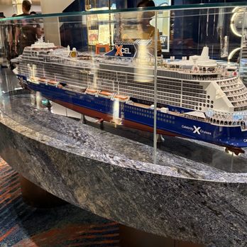 Celebrity Cruise Lines - Ship model - Travel Services Near Me - Miami, Florida