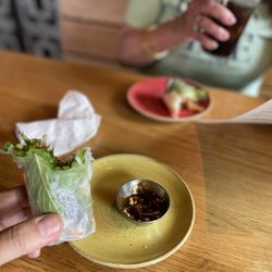 Hawkers Asian Street Food - Shrimp summer rolls (or part of them anyway )