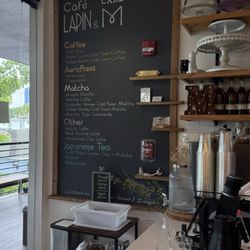 Café LAPIN - Drink menu