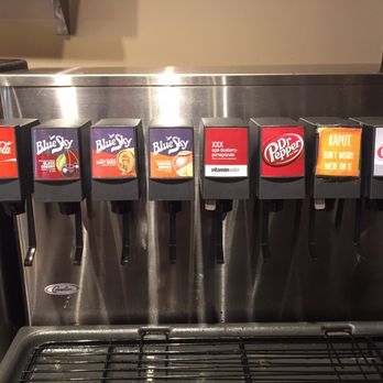 Blaze Pizza - Lots of cool sodas at the fountain machine - Pizza Near Me - Orlando, Florida Blaze Pizza - Lots of cool sodas at the fountain machine - Pizza Near Me - Orlando, Florida