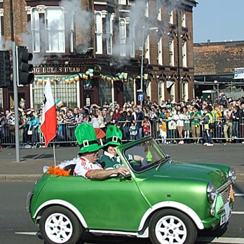 St Patricks Day Parade - Festivals Near Me - Birmingham, XWM