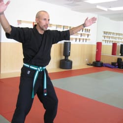 Boulder Quest Center - Ian S. practicing the Wind of To-Shin Do's elemental model