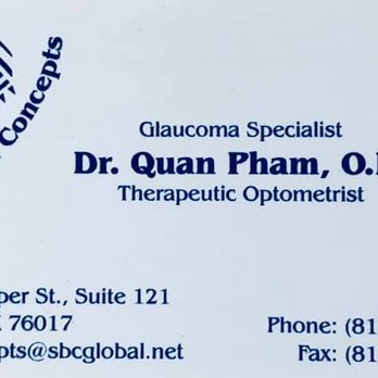 Optical Concepts - biz card - Eyewear & Opticians Near Me - Arlington, Texas Optical Concepts - biz card - Eyewear & Opticians Near Me - Arlington, Texas