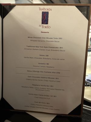 Menu photo 1 Trattoria del Porto Orlando, FL