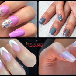 Stellar Nail Design - We love all nails short and long.  Let us show you what Stellar nail care means.