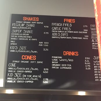 Super Duper Burgers - Menu - Burgers Near Me - Berkeley, California Super Duper Burgers - Menu - Burgers Near Me - Berkeley, California