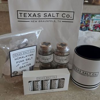 Texas Salt - Salt sample - Gift Shops Near Me - New Braunfels, Texas Texas Salt - Salt sample - Gift Shops Near Me - New Braunfels, Texas