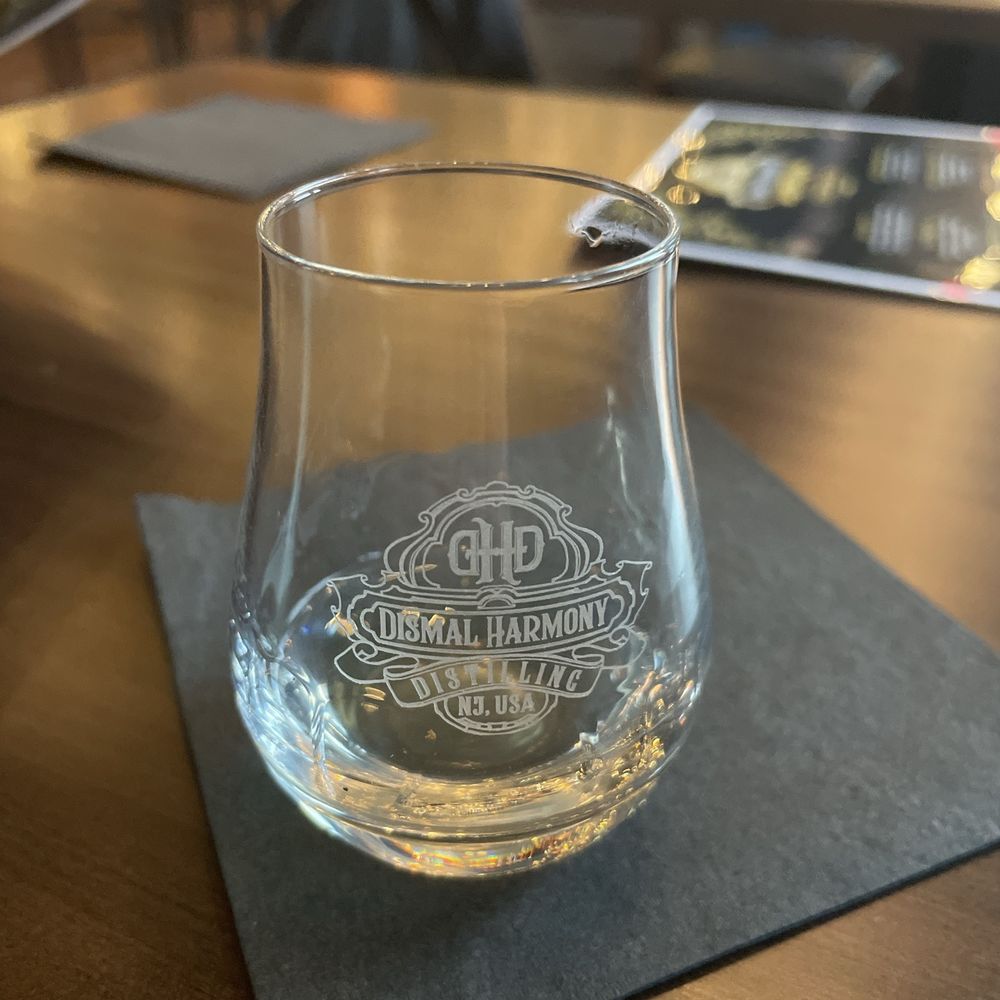 Dismal Harmony Distillery - Custom shot glass - Distilleries Near Me - Morristown, New Jersey Dismal Harmony Distillery - Custom shot glass - Distilleries Near Me - Morristown, New Jersey