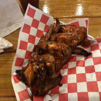 Kloby's Smokehouse - Smokehouse Whole Wings with buffalo sauce - Barbeque Near Me - Laurel, Maryland Kloby's Smokehouse - Smokehouse Whole Wings with buffalo sauce - Barbeque Near Me - Laurel, Maryland