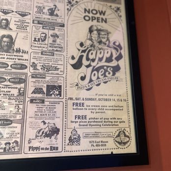 Happy Joe's - was founded in 1972, been in green bay since as long as i can remember - Pizza Near Me - Green Bay, Wisconsin
