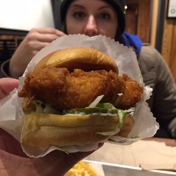 Shake Shack West Loop - Chicken Sand, go for it. - Burgers Near Me - Chicago, Illinois Shake Shack West Loop - Chicken Sand, go for it. - Burgers Near Me - Chicago, Illinois