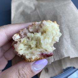 Phoenix Coffee Bar - Actual perfection in scone form (strawberry lemonade)