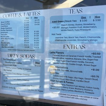 Da Morning Grind Cafe - Menu - Coffee & Tea Near Me - Honolulu, Hawaii