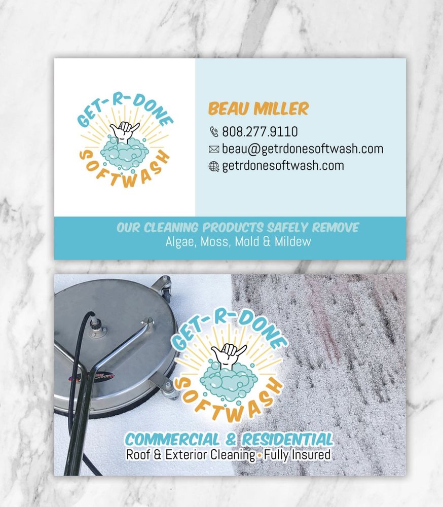 Slide of Get-R-Done Softwash